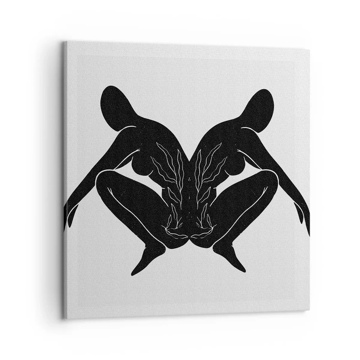 Quadro em tela - Uma alma comum - 50x50 cm