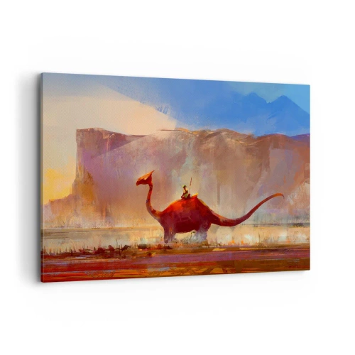 Quadro em tela - Se não estivessem extintos - 120x80 cm