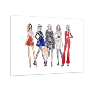 Quadro em vidro - Every week Fashion Week - 100x70 cm