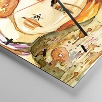 Mostrador com traços