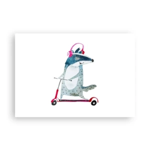 Pôster - A alegria do texugo - 100x70 cm