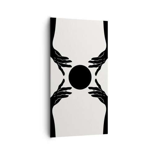 Quadro em tela - Sinal secreto - 65x120 cm