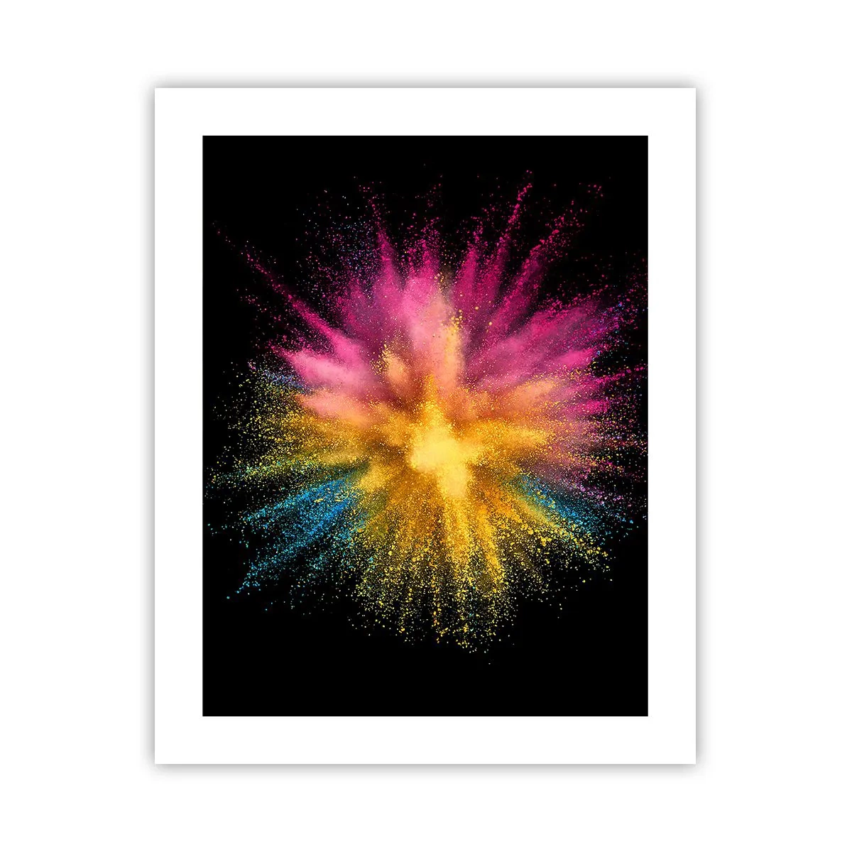 Pôster - O nascimento das cores  - 40x50 cm