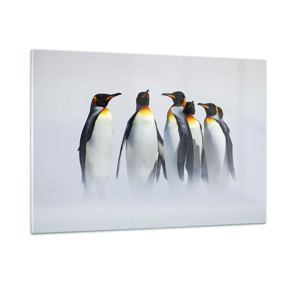 Quadro em vidro - Reunião em traje de gala - 120x80 cm