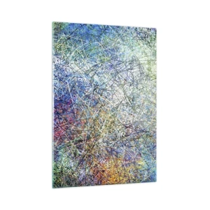 Quadro em vidro - Não é assim tão simples - 50x70 cm