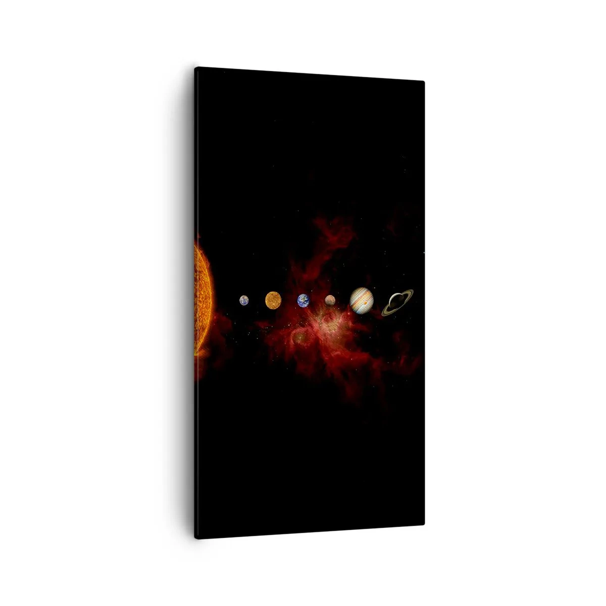 Quadro em tela - Nosso bairro - 55x100 cm