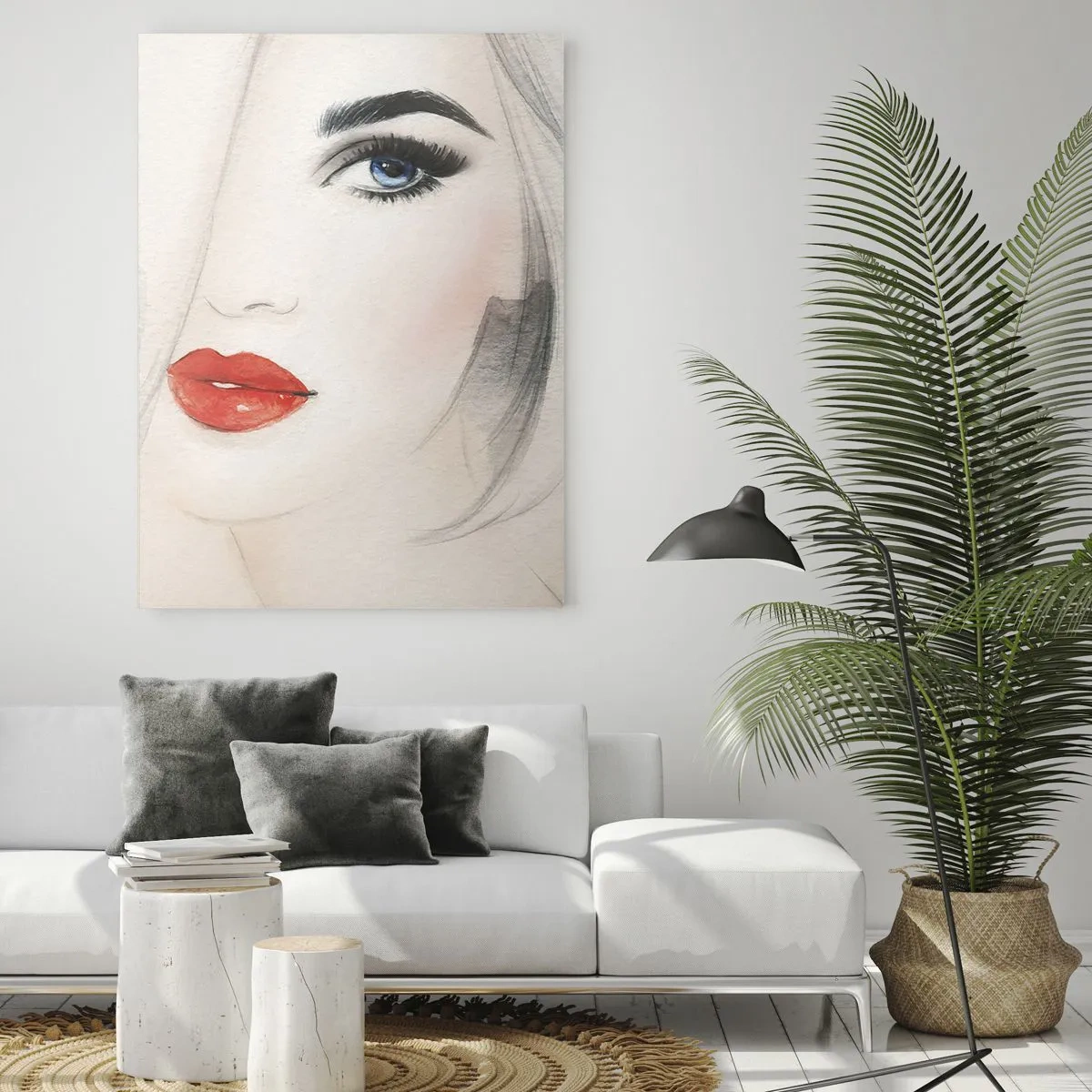 Quadro em vidro - Hipnotiza e intoxica - 80x120 cm