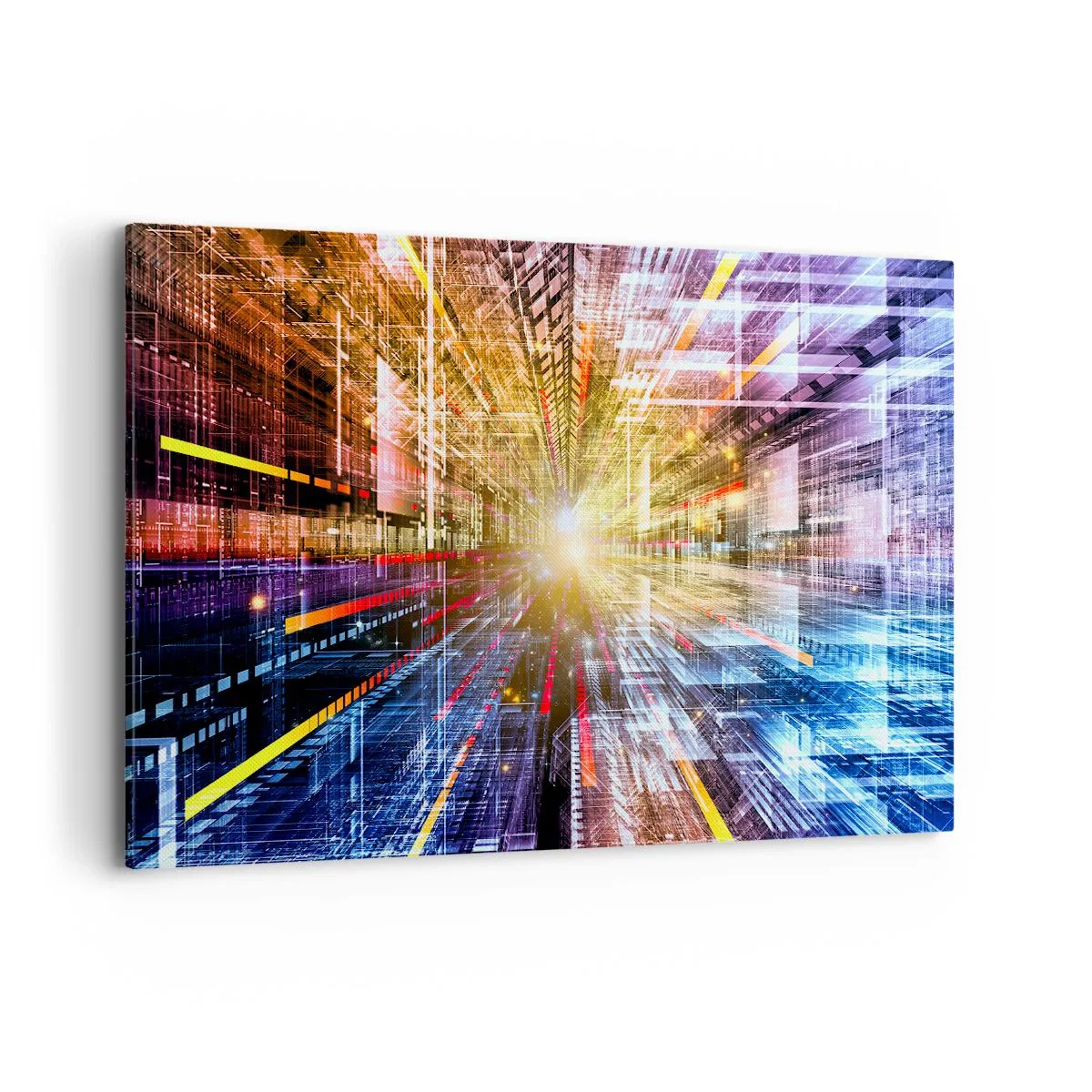 Quadro em tela - Corredor de luz - 100x70 cm