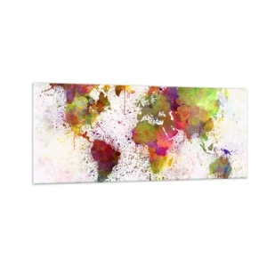 Quadro em vidro - De algum modo, resultou assim - 100x40 cm