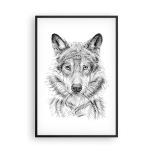 Pôster com moldura preta - Um líder nato - 61x91 cm