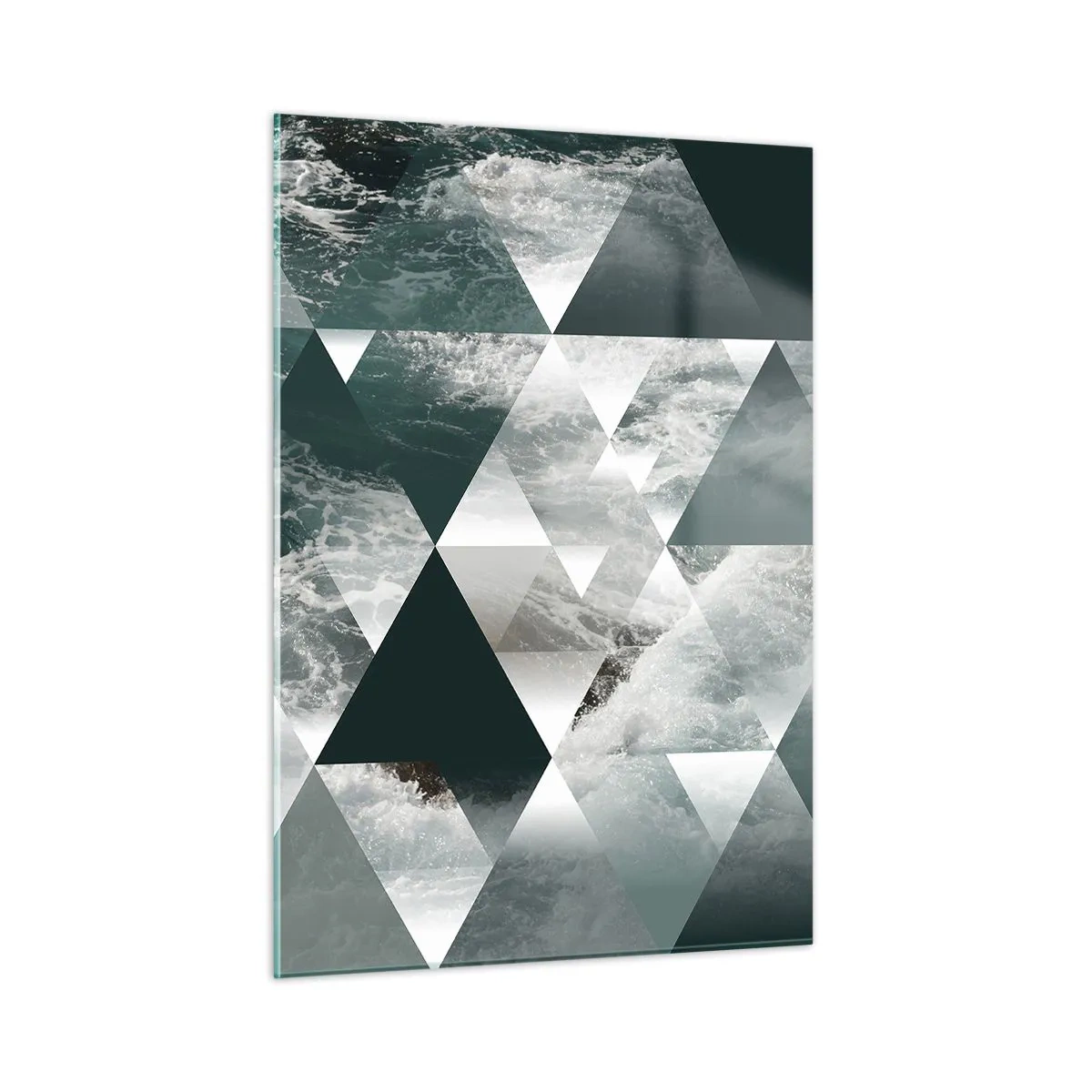 Quadro em vidro - Uma perspetiva de cristal - 50x70 cm