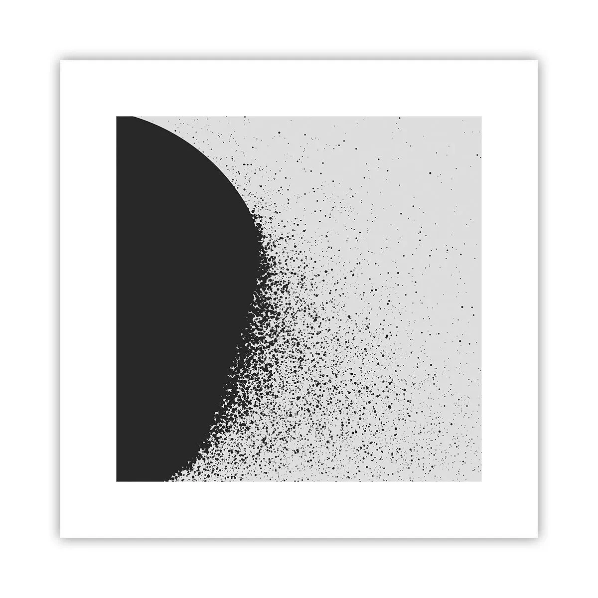 Pôster - Movimento das moléculas - 30x30 cm