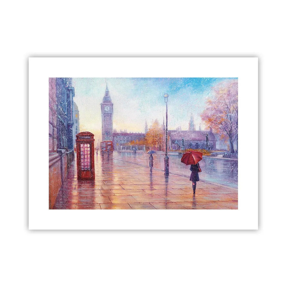 Pôster - Um dia de outono em Londres - 40x30 cm