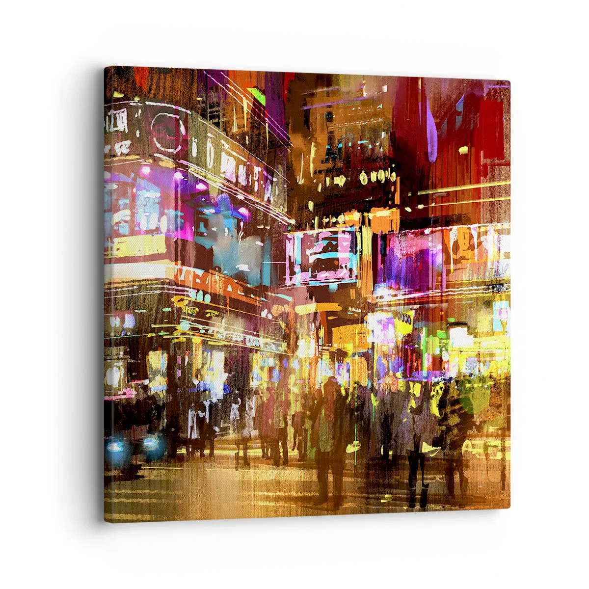 Quadro em tela - Num mar de luz - 30x30 cm