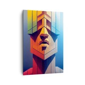 Quadro em tela - Um homem de princípios - 70x100 cm