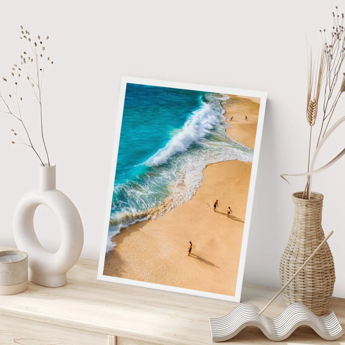 Pôster - E depois o sol, a praia… - 30x40 cm