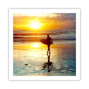 Pôster - O Retorno do Guerreiro - 60x60 cm