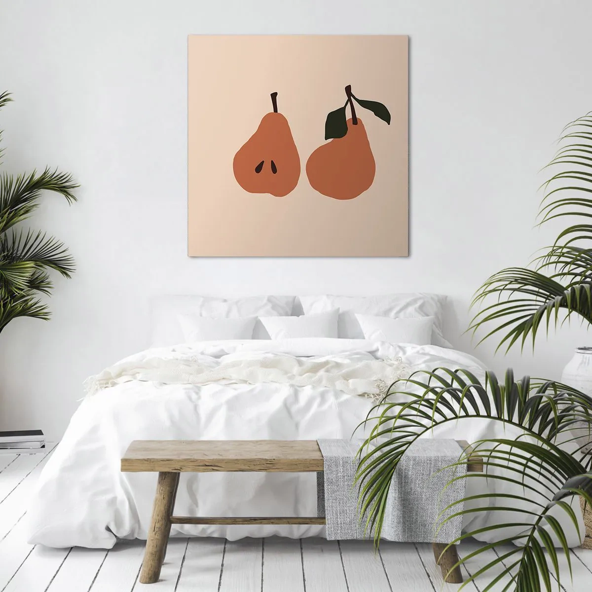 Quadro em tela - A própria doçura - 60x60 cm