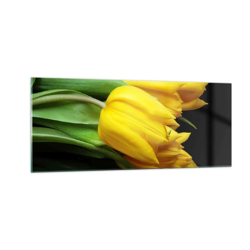 Quadro em vidro - Feitas a partir do sol - 100x40 cm