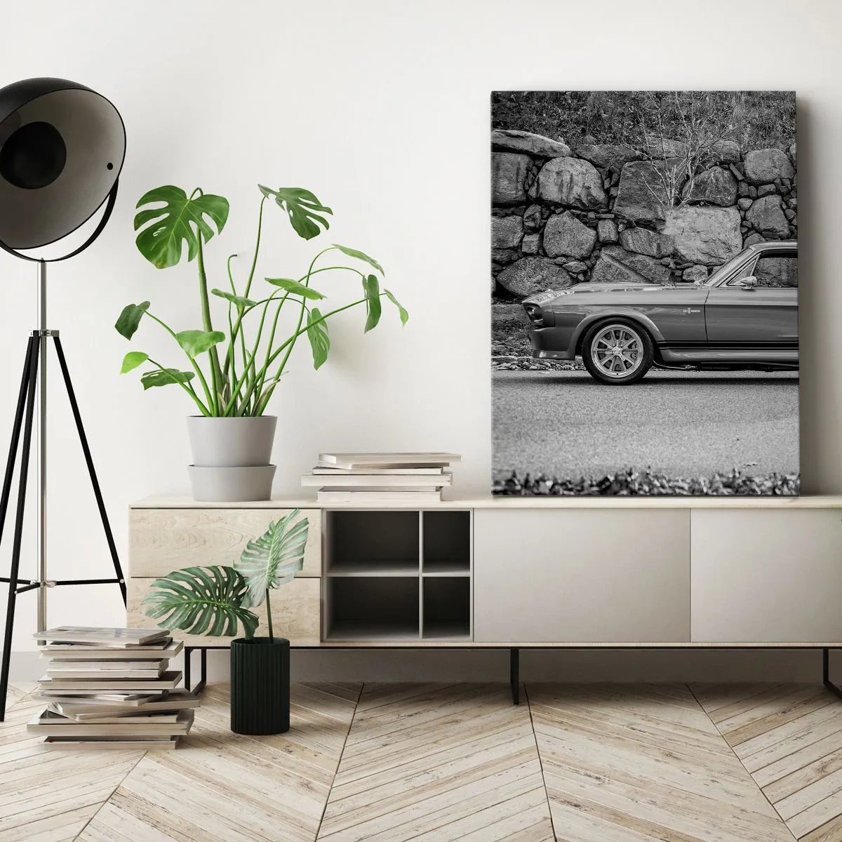 Quadro em tela - Lenda dos anos 60 - 50x70 cm