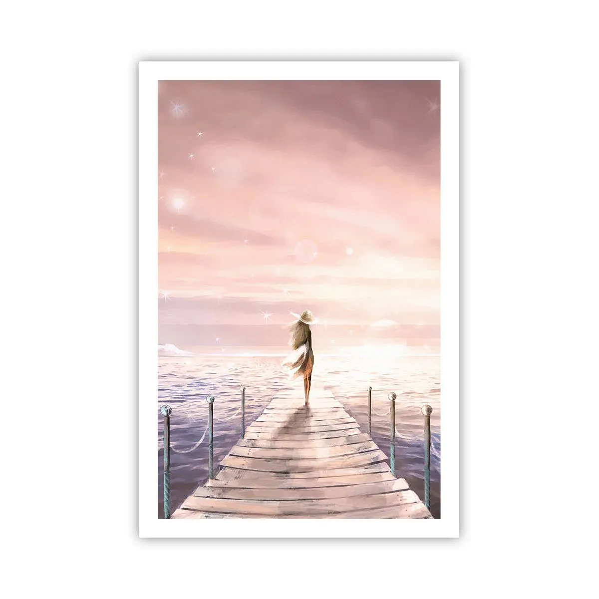 Pôster - À luz de um sonho - 61x91 cm