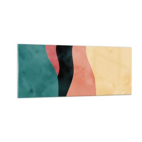 Quadro em vidro - Incompatibilidade compatível - 100x40 cm