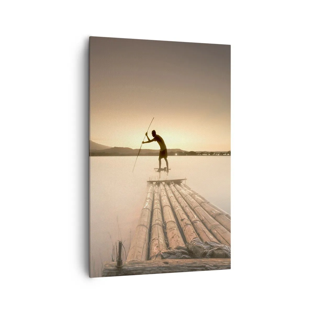 Quadro em tela - Antes de descansar - 80x120 cm