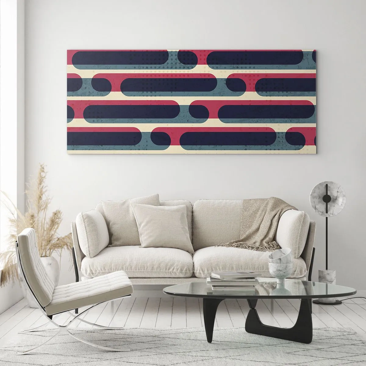 Quadro em vidro - Avançado e profundo - 100x40 cm