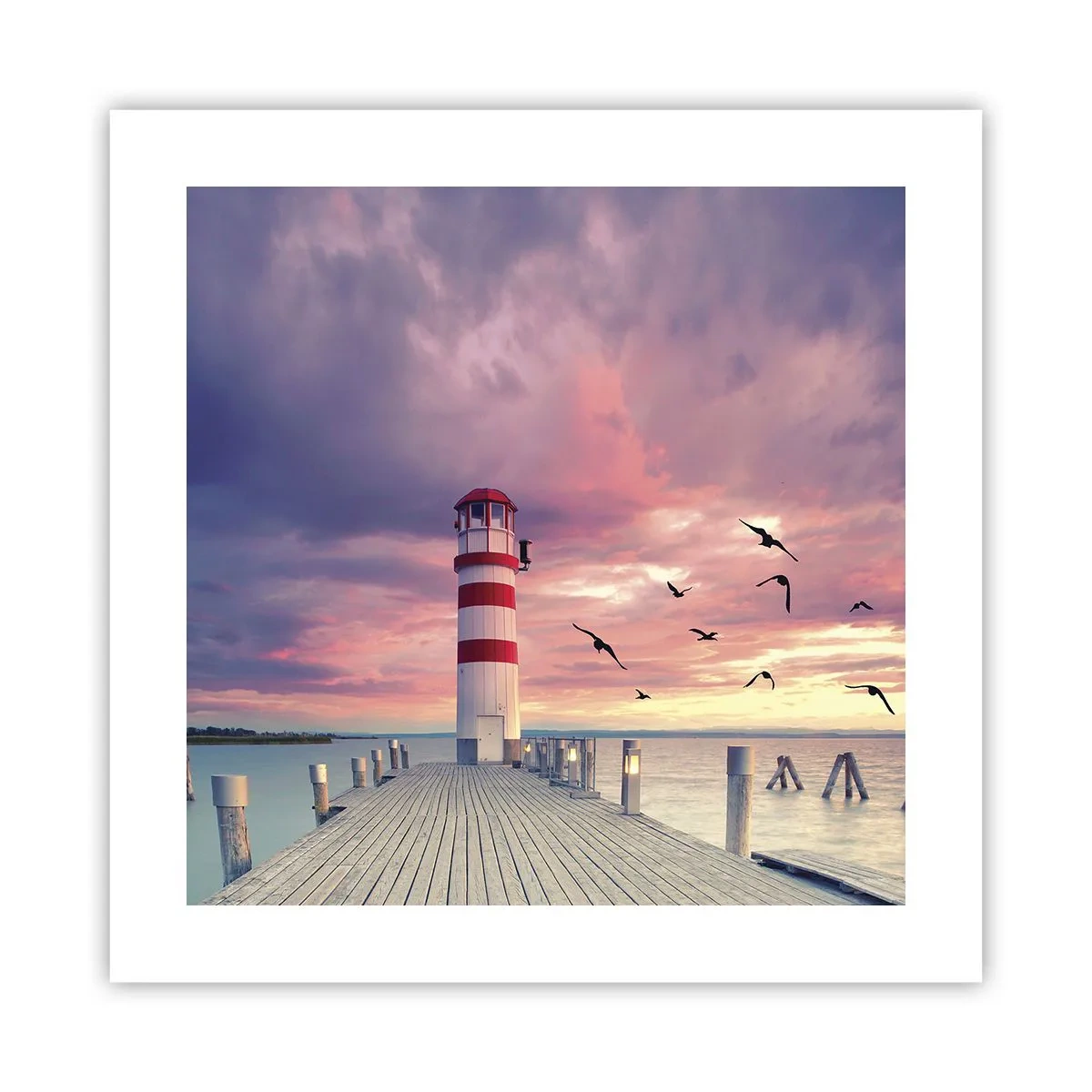 Pôster - Hora de ir ao porto - 40x40 cm