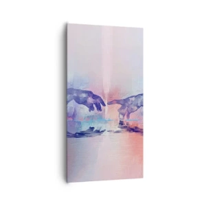 Quadro em tela - Faísca divina da vida - 65x120 cm