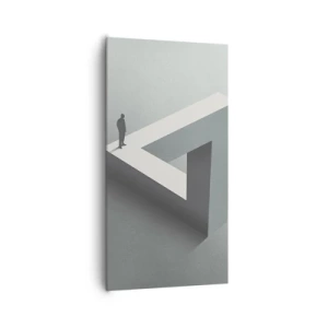 Quadro em tela - Mas é possível - 65x120 cm