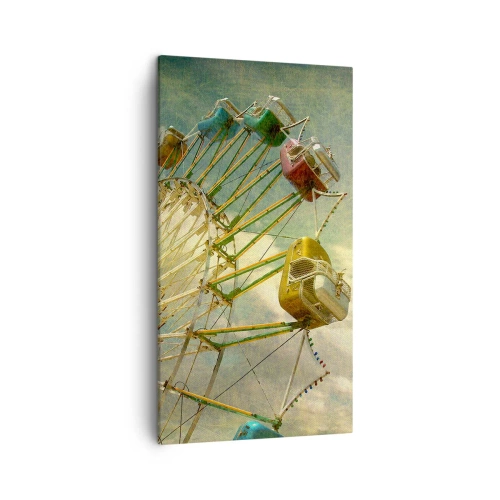 Quadro em tela - Será divertido… - 45x80 cm