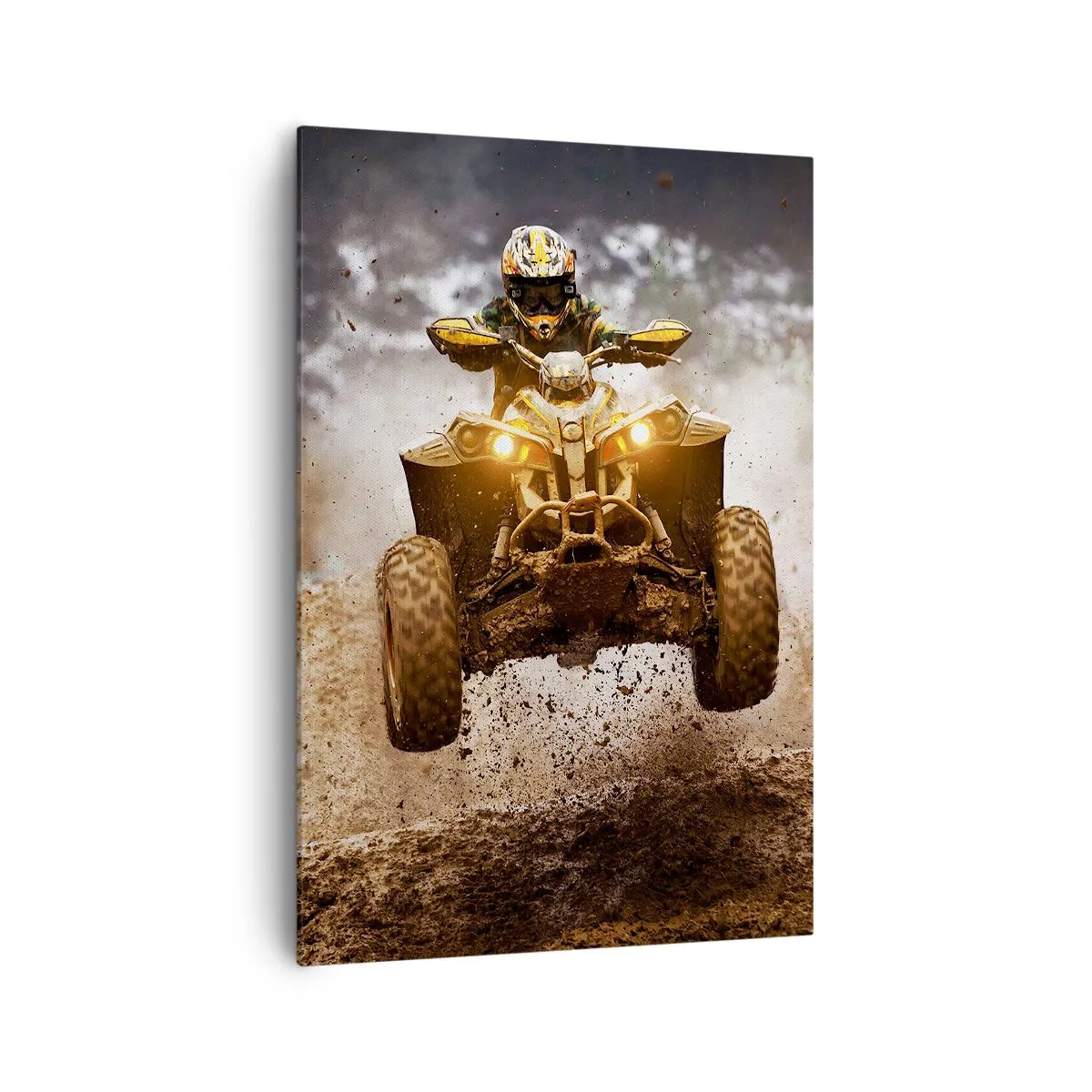 Quadro em tela - No risk no fun - 70x100 cm