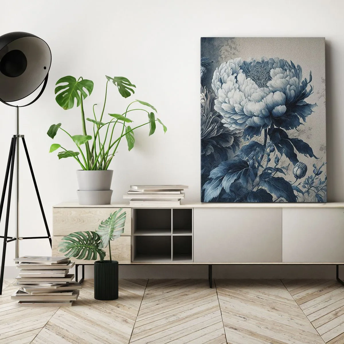 Quadro em tela - Casal que combina - 45x80 cm
