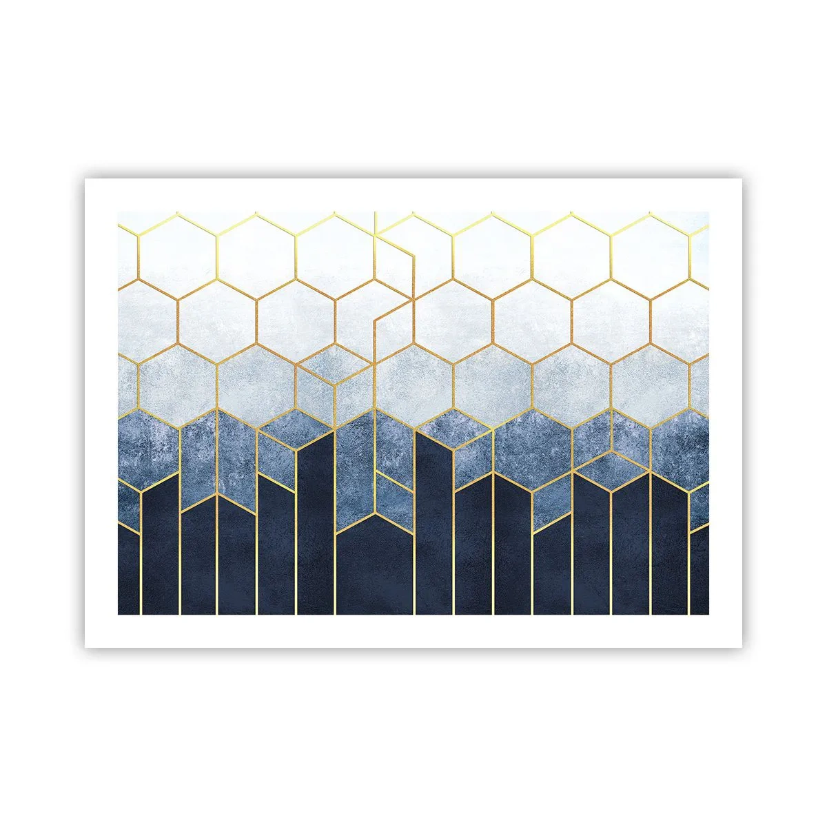 Pôster - Composição em ritmo sincopado - 70x50 cm