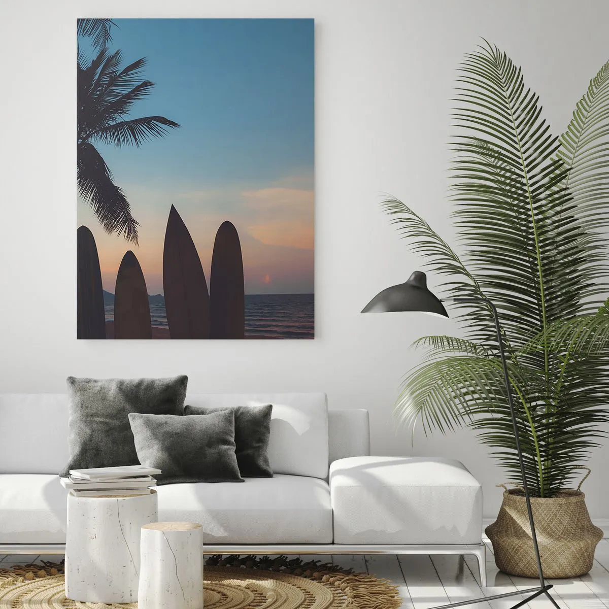 Quadro em vidro - Amanhã também será divertido - 50x70 cm