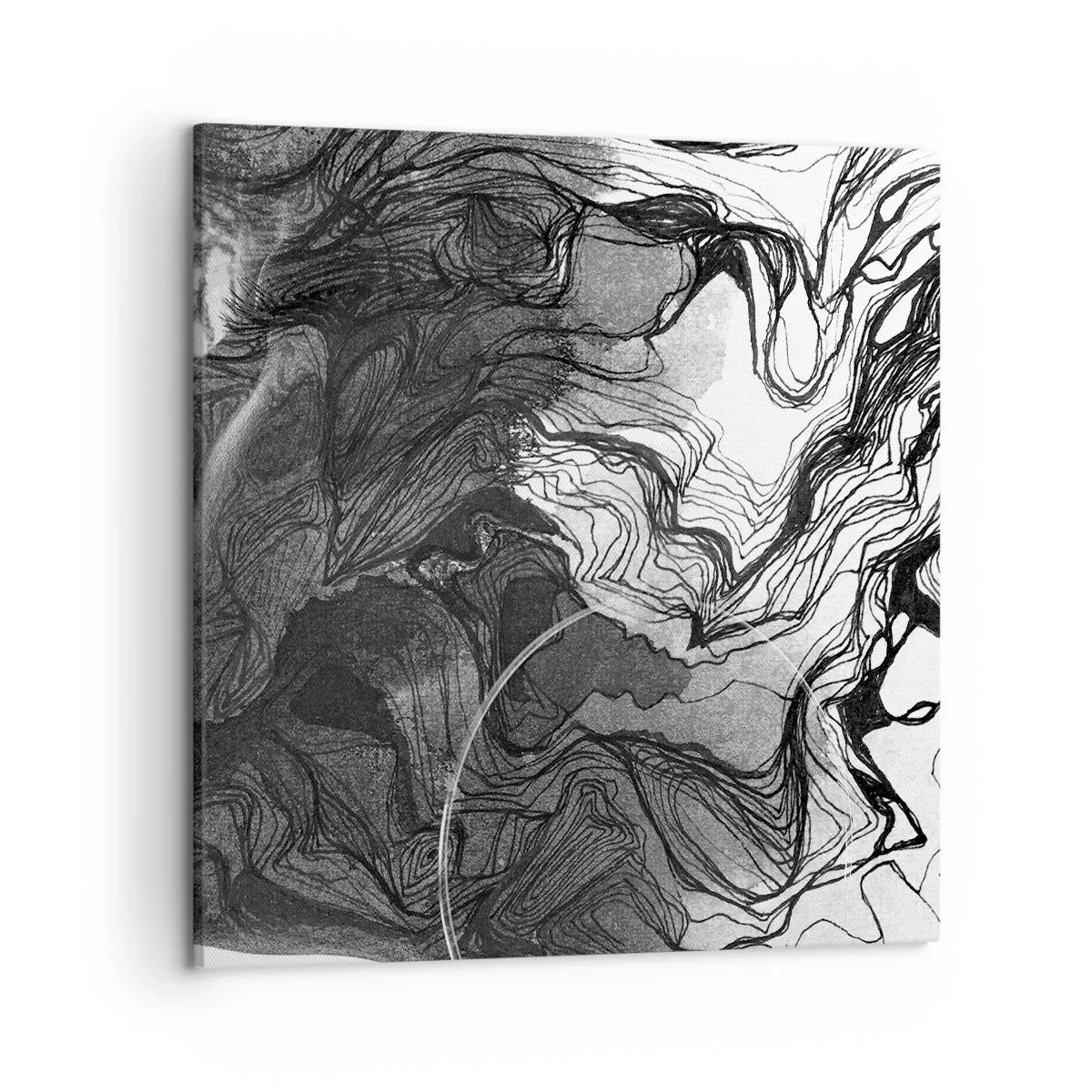 Quadro em tela - Entrelaçados em sonhos - 50x50 cm