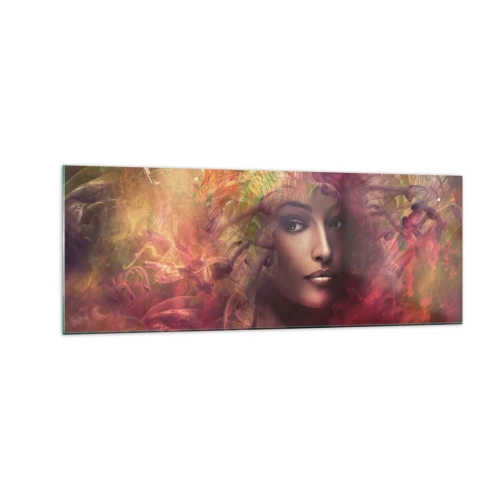 Quadro em vidro - Estou aqui! - 140x50 cm