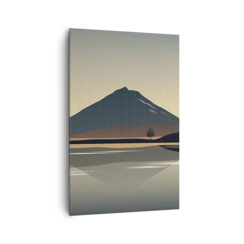 Quadro em tela - Reflexo de espelho - 80x120 cm