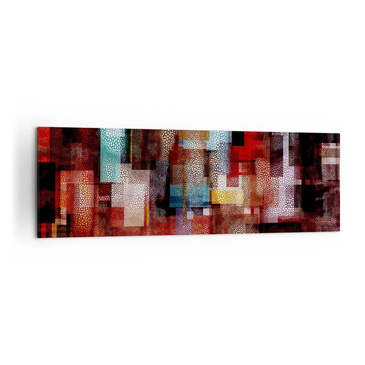 Quadro em tela - Uma grande confusão - 160x50 cm
