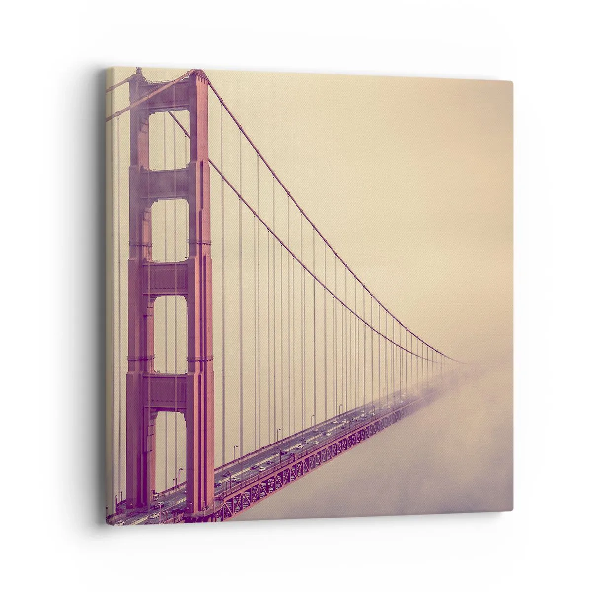 Quadro em tela - Entre o céu e a terra - 40x40 cm