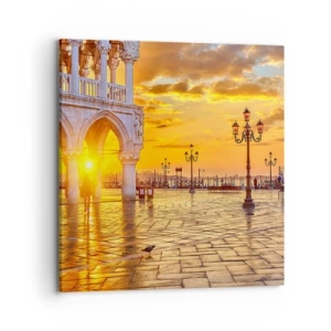 Quadro em tela - Onde está todo mundo? - 70x70 cm