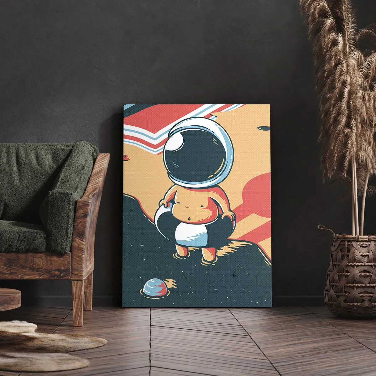Quadro em tela - De uma perspetiva diferente - 50x70 cm