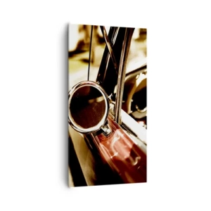 Quadro em tela - Um carro com alma - 65x120 cm