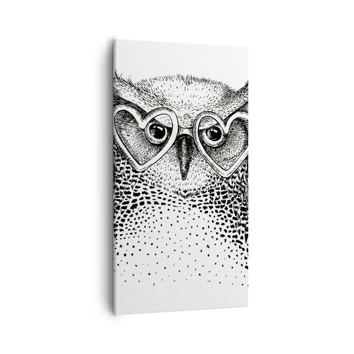 Quadro em tela - Sabiamente e amorosamente - 55x100 cm