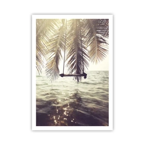 Pôster - Deixe-se levar pela imaginação - 70x100 cm