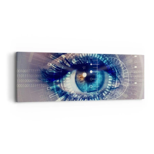 Quadro em tela - Achas que me conheces - 90x30 cm