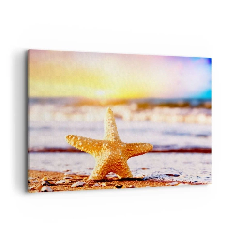 Quadro em tela - Presente do mar - 120x80 cm