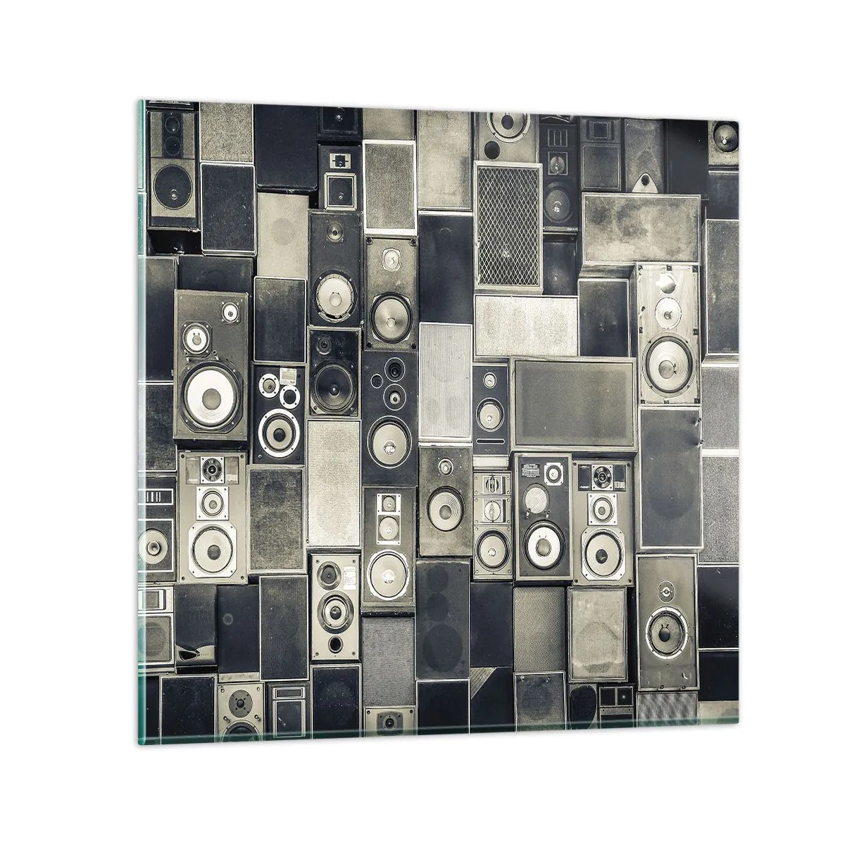 Quadro em vidro - Está tudo bem - 60x60 cm