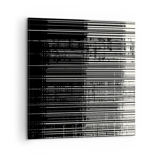 Quadro em tela - Ondas e vibrações - 50x50 cm